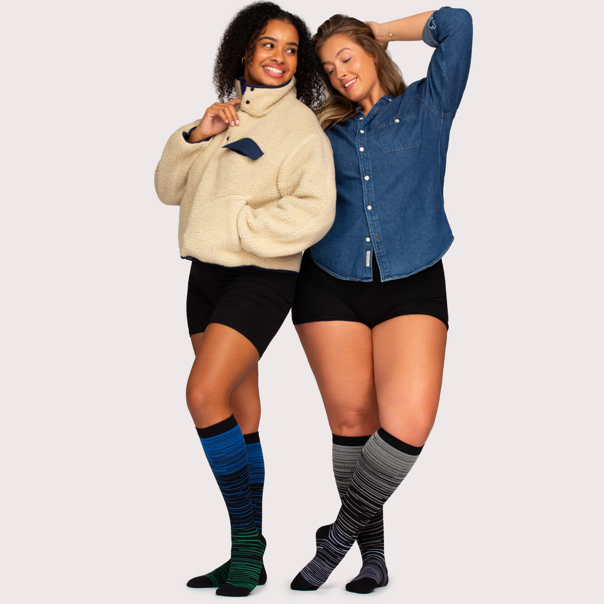 Eversock™ Wide Compression Socks For Pain Relief (Stripes)
